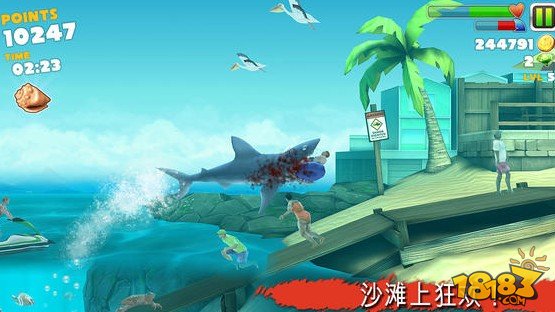 饥饿的鲨鱼 Hungry Shark Evolution_一笑下载站