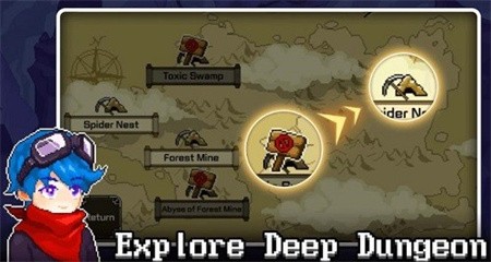 矿山猎人像素流氓RPG_一笑下载站