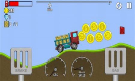 爬山送货卡车_一笑下载站
