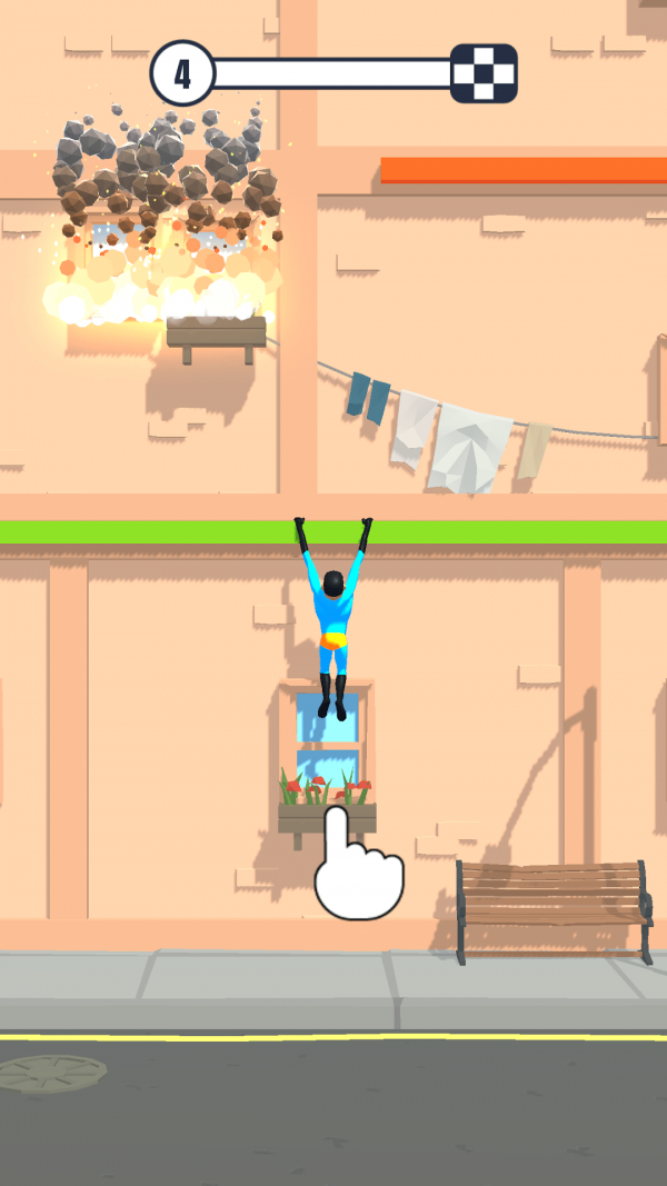 橡胶人攀爬_一笑下载站